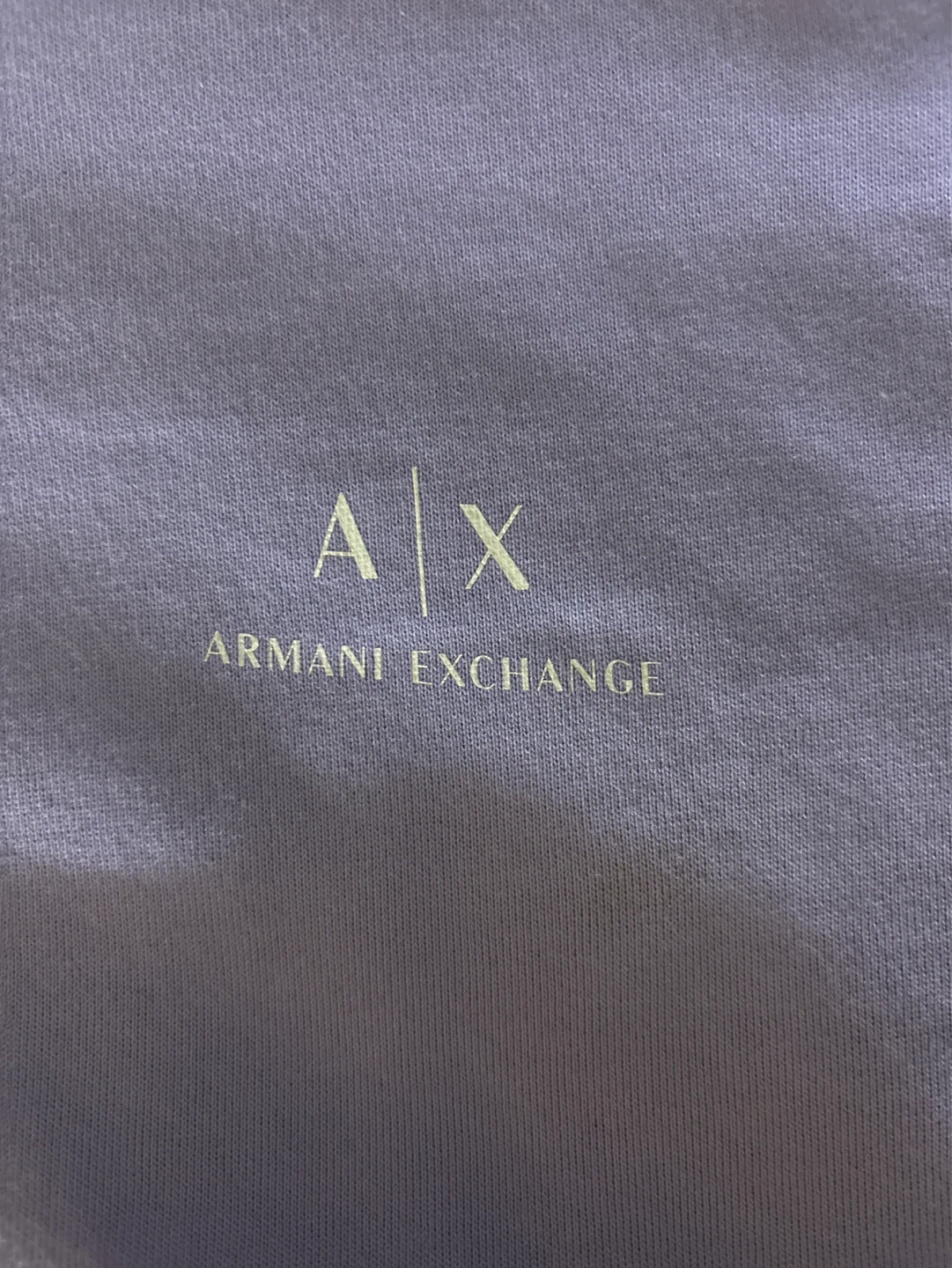 Armani Exchange Ombre Hoodie - Purple/Lilac - Size M - photo 2