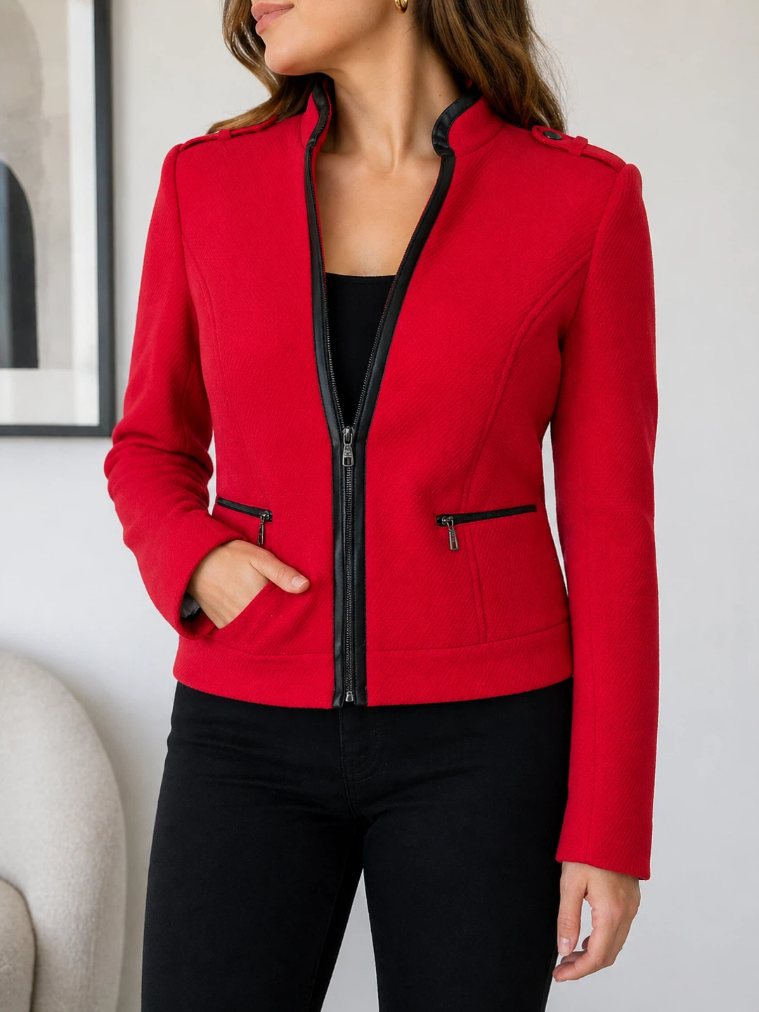 Conrad C Red Jacket size 8