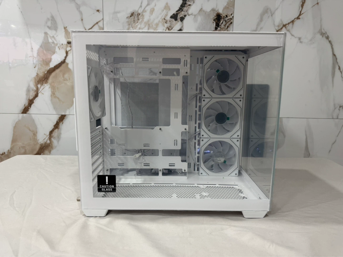 Deepcool CG530 4F White Case | New Open Box RGB Build Case - photo 5