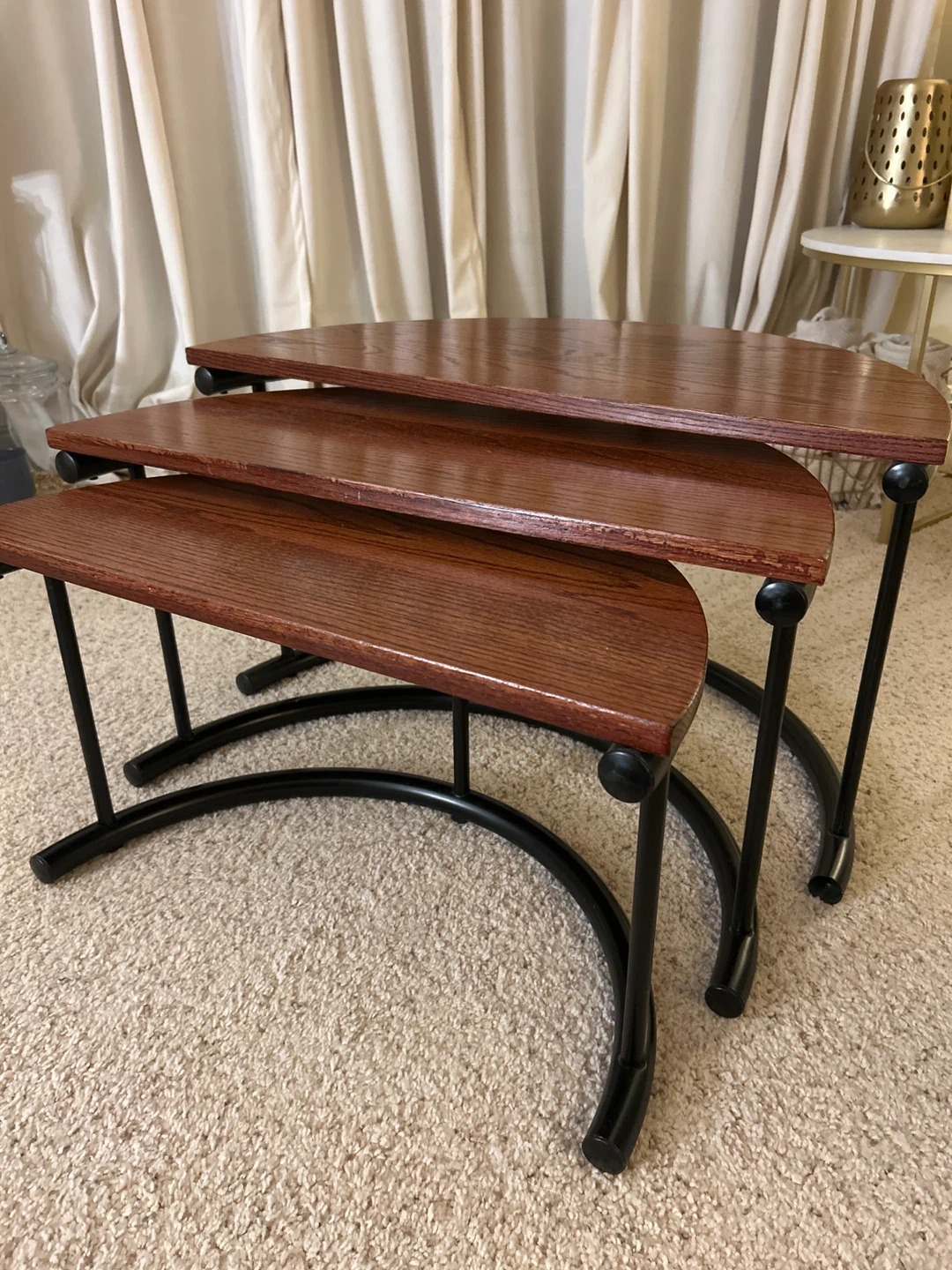 Three Tiered Side Table - photo 3