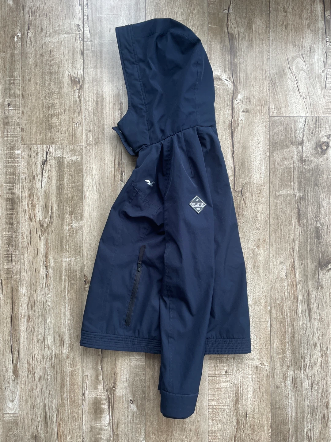 Hollister Navy Blue All-Weather Jacket (Women XS) - photo 4