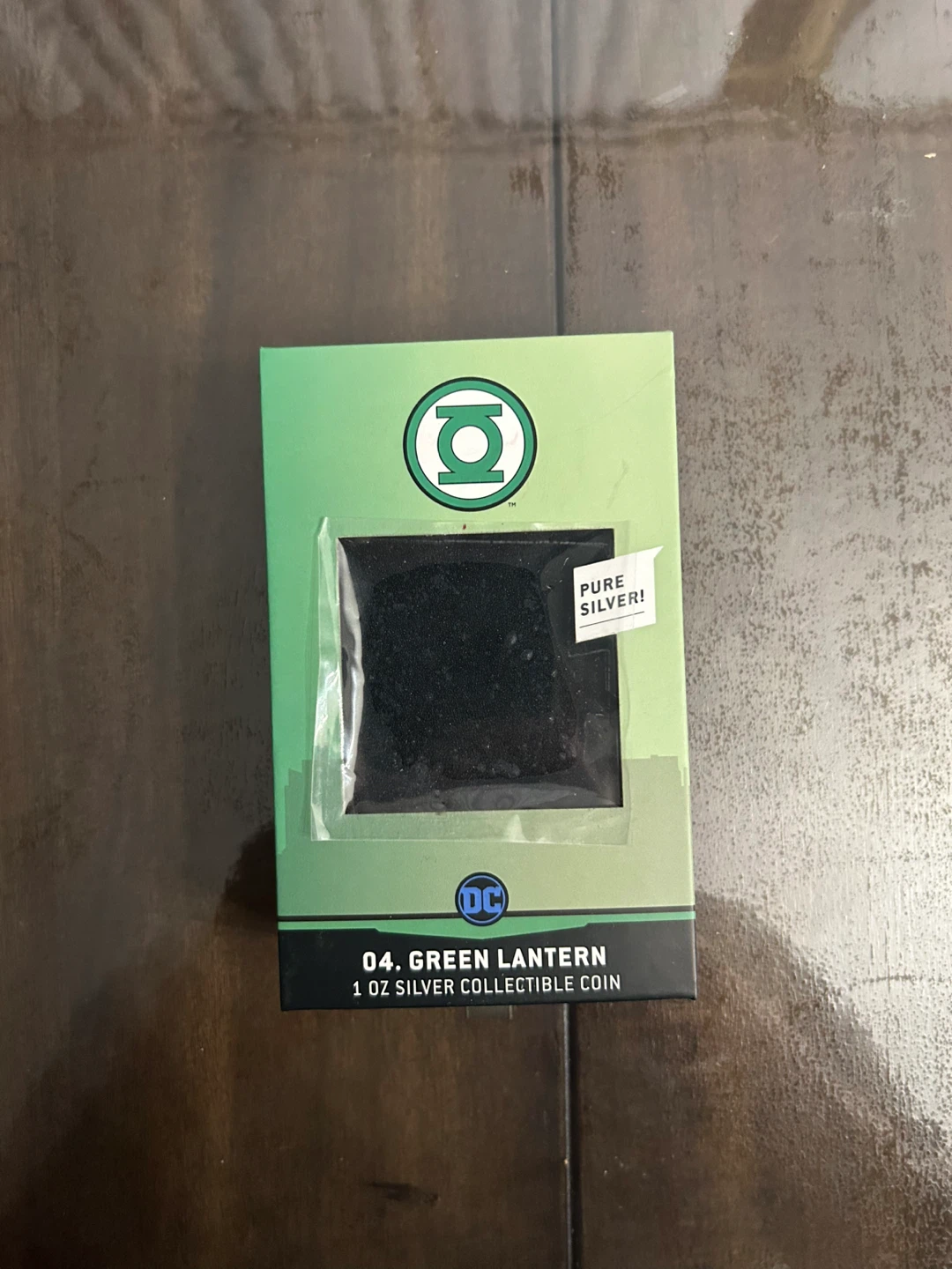 GREEN LANTERN 2020 1 OZ PURE SILVER PROOF COIN