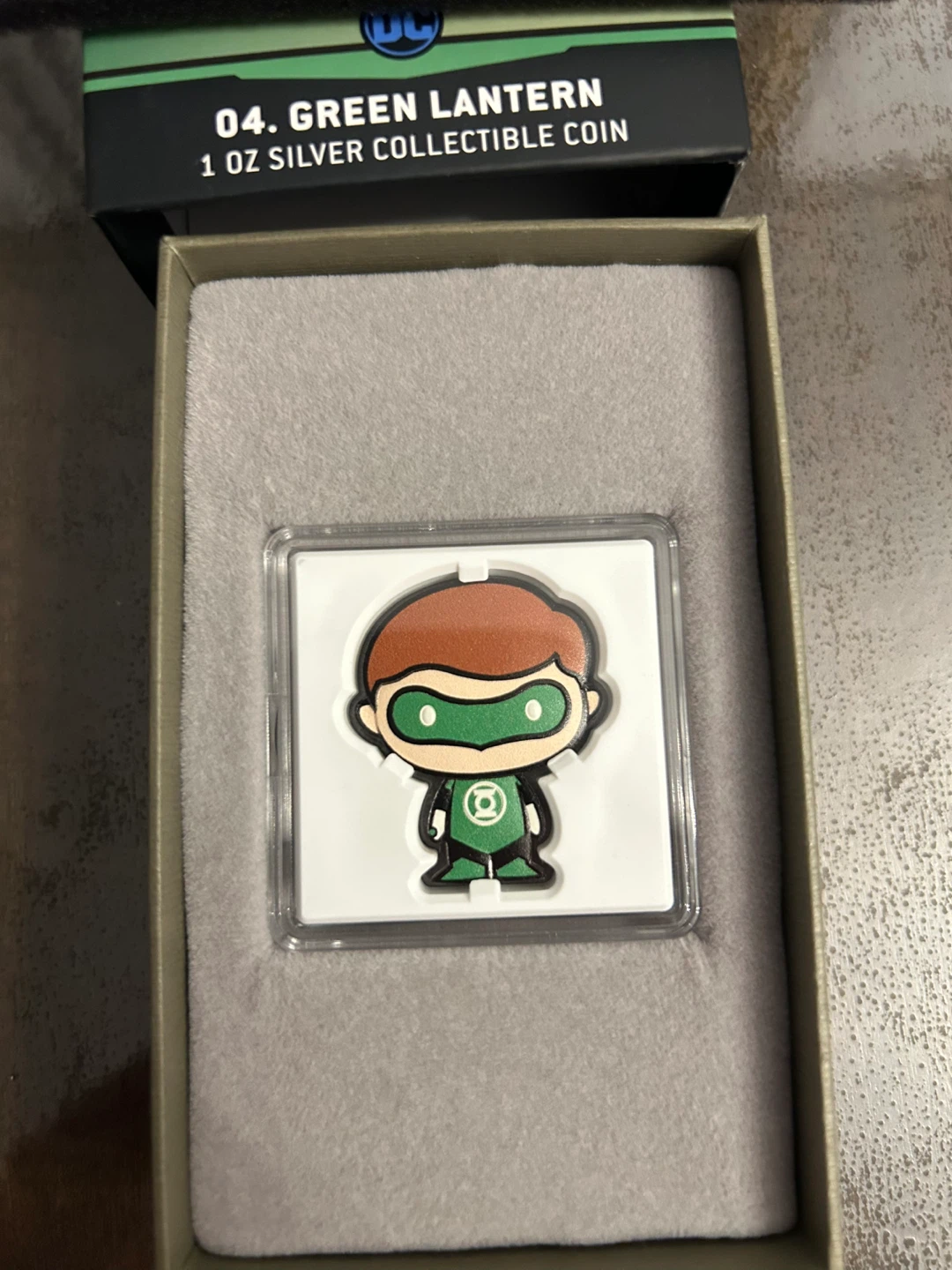 GREEN LANTERN 2020 1 OZ PURE SILVER PROOF COIN - photo 4