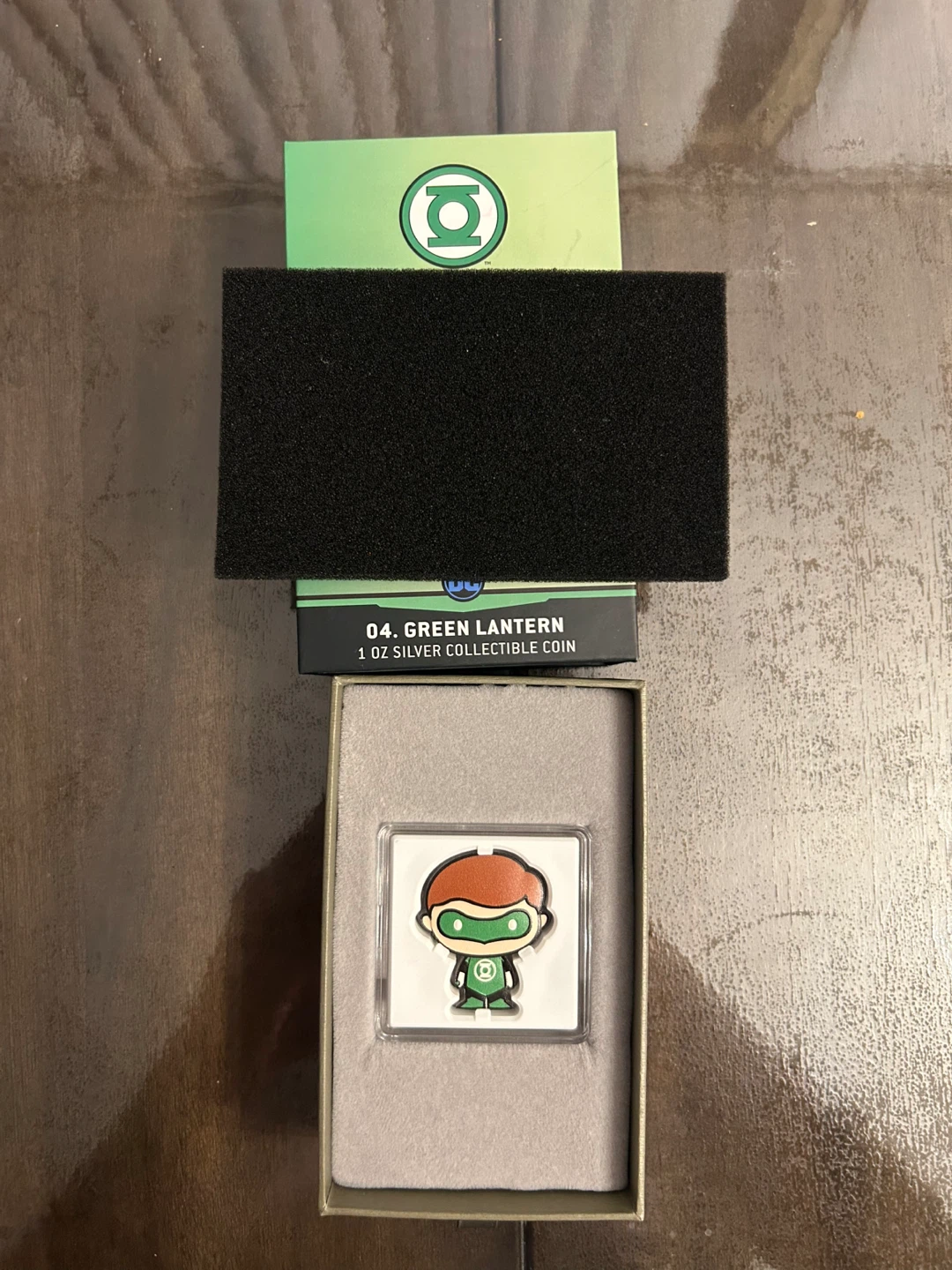 GREEN LANTERN 2020 1 OZ PURE SILVER PROOF COIN - photo 3
