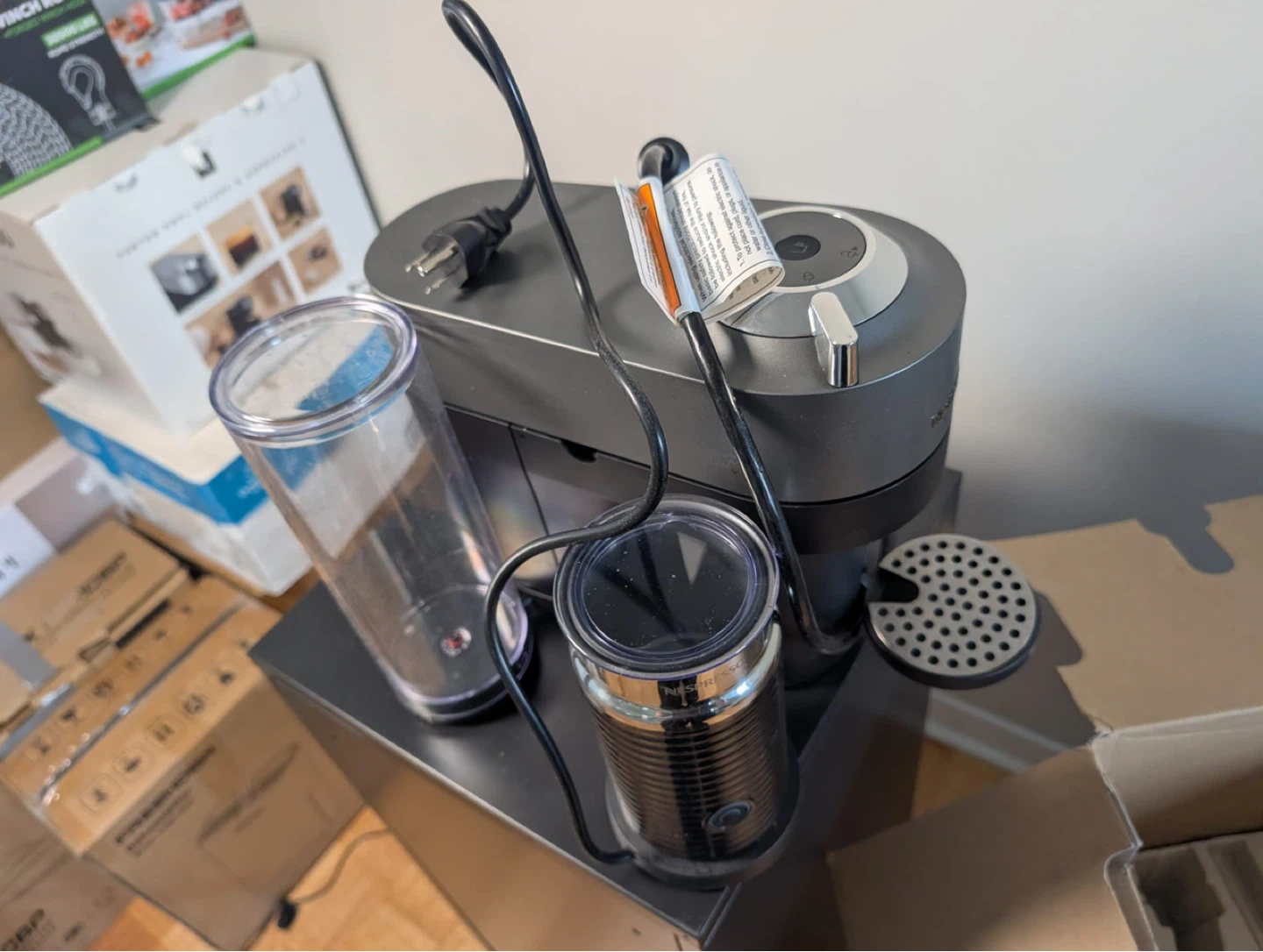 Nespresso Aeroccino 3 Milk Frother and Steamer