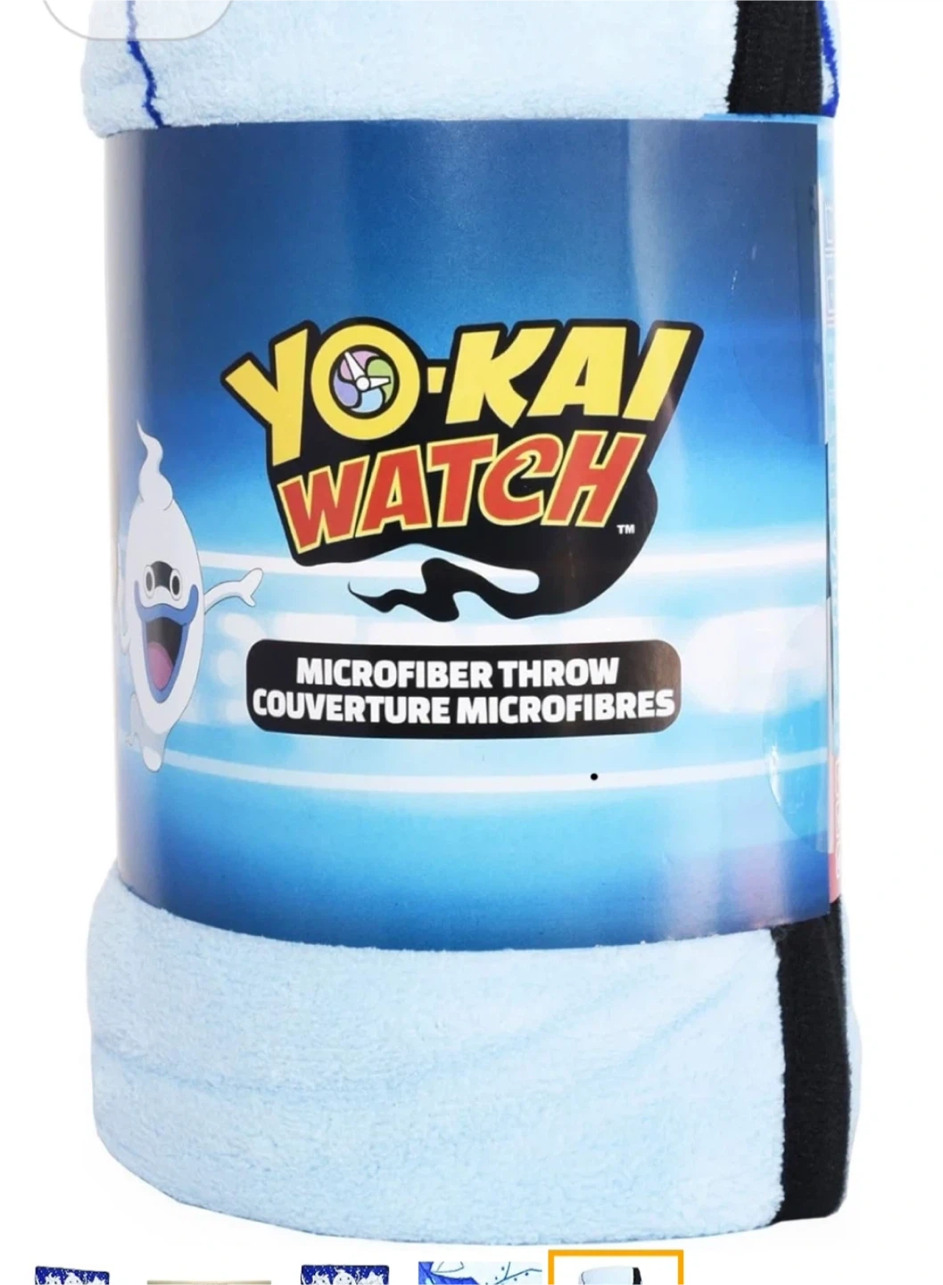 Yo-Kai Watch Microfiber Throw Blanket 50x60 - photo 2