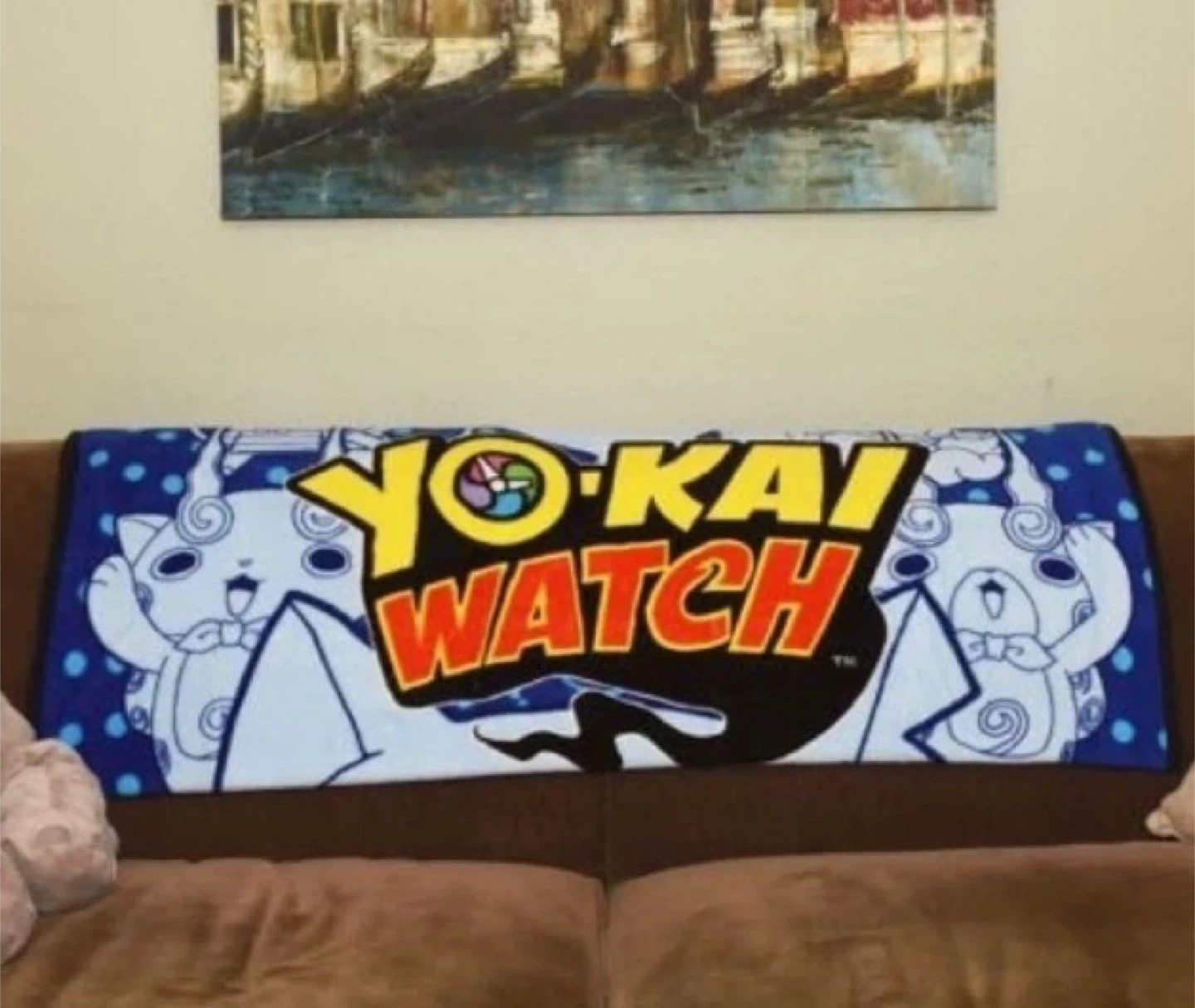 Yo-Kai Watch Microfiber Throw Blanket 50x60