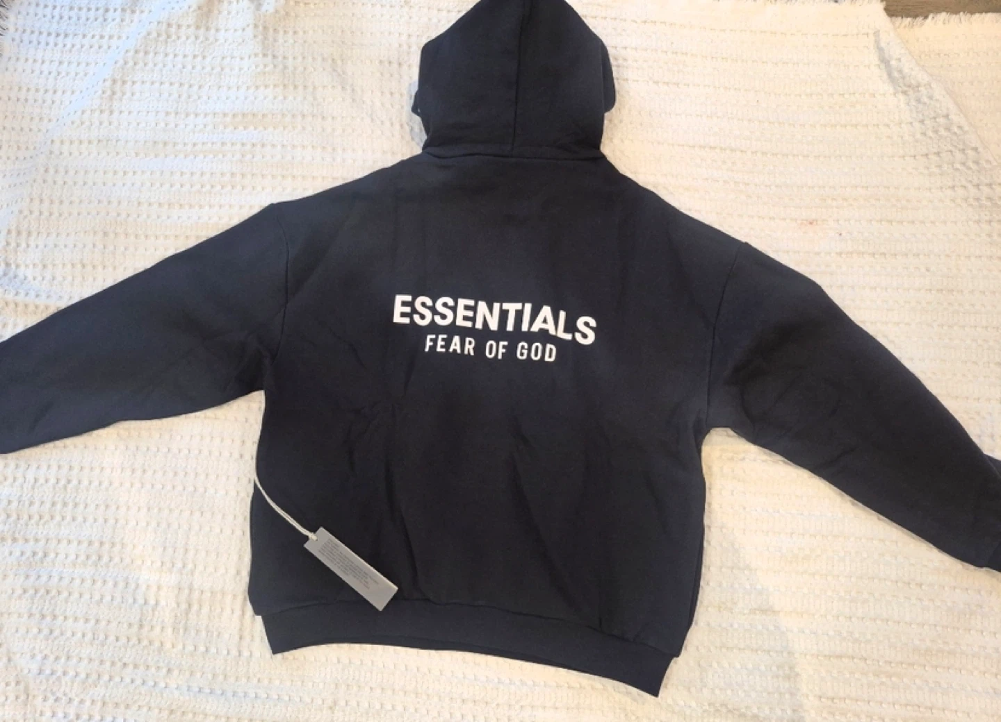 Fear of God Essentials Hoodie Black - photo 2