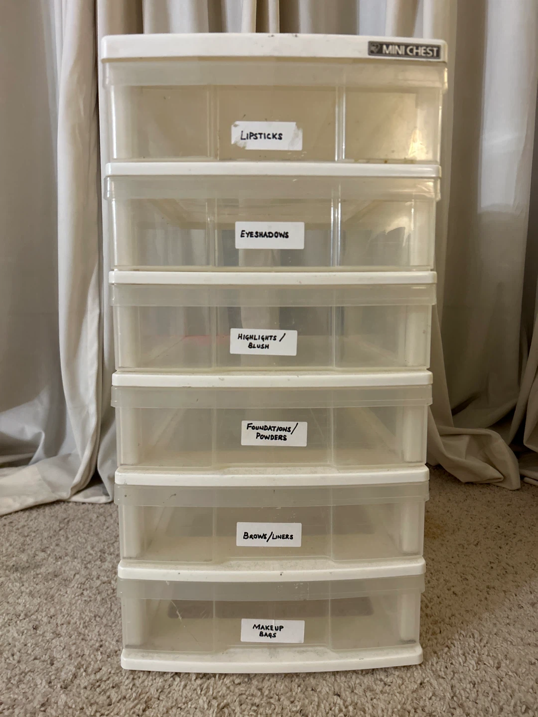 Mini Chest Storage Organizer for Makeup