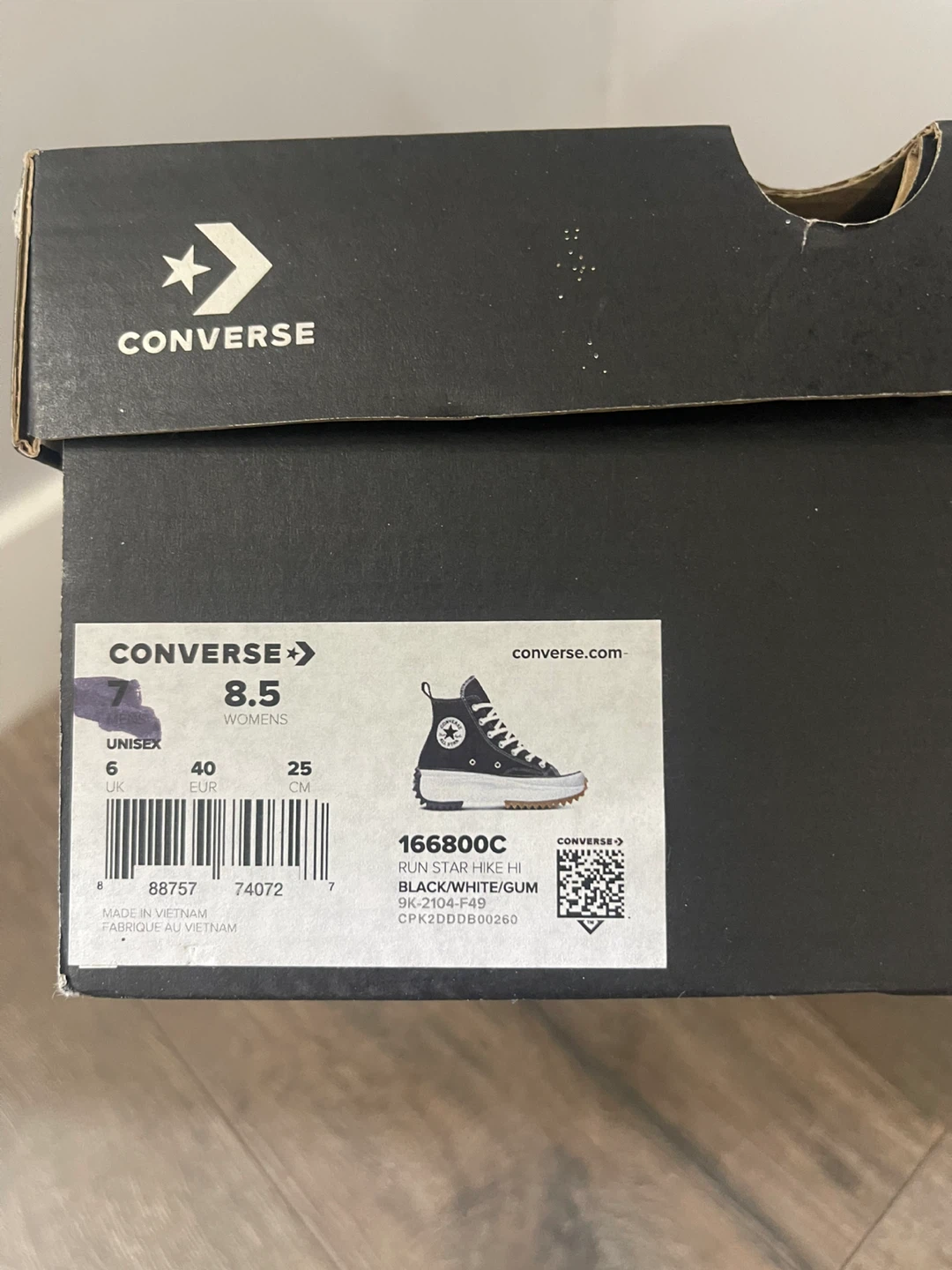 Converse Run Star Hike High Top Sneakers - photo 2