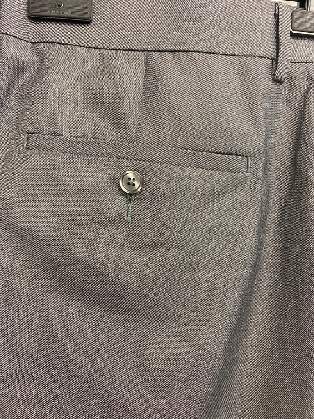 Perry Ellis Portfolio Men's Grey Dress Pants 40x32 - photo 4