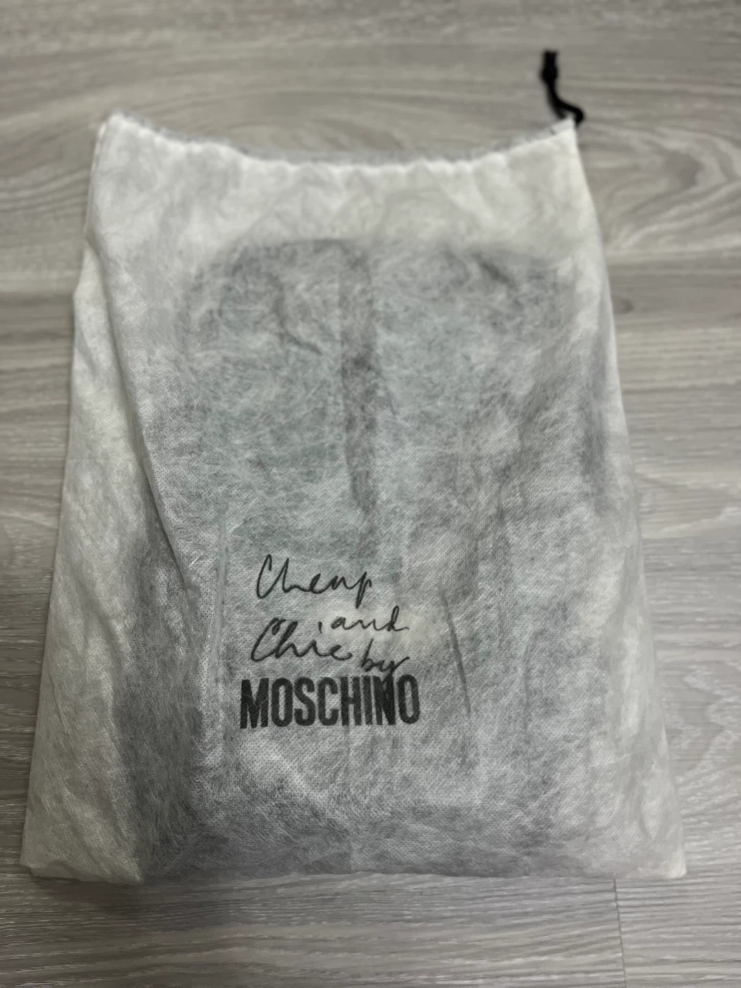 MOSCHINO Black Nylon Backpack Bag - photo 4