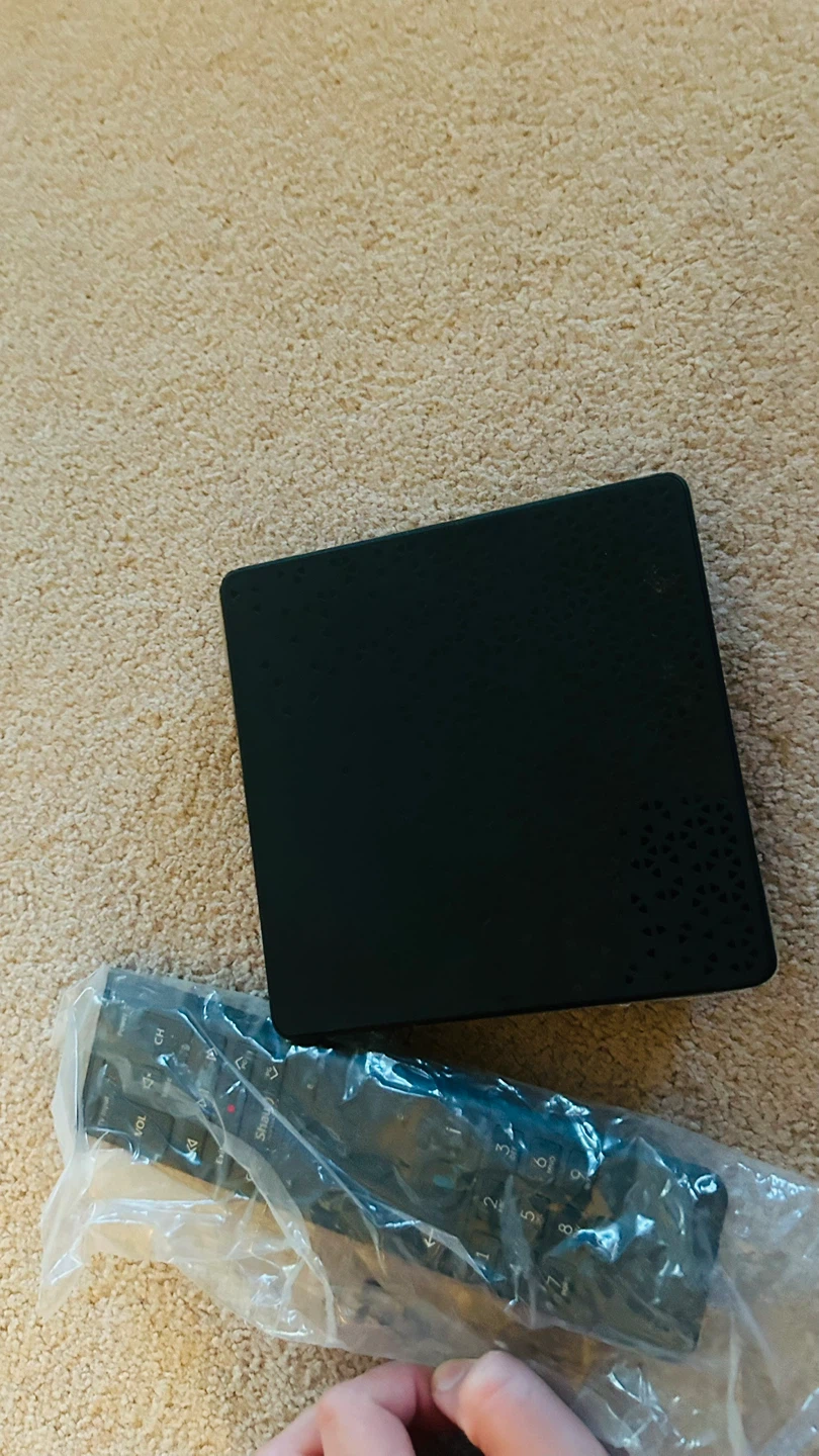Black Shaw Directv Set top box