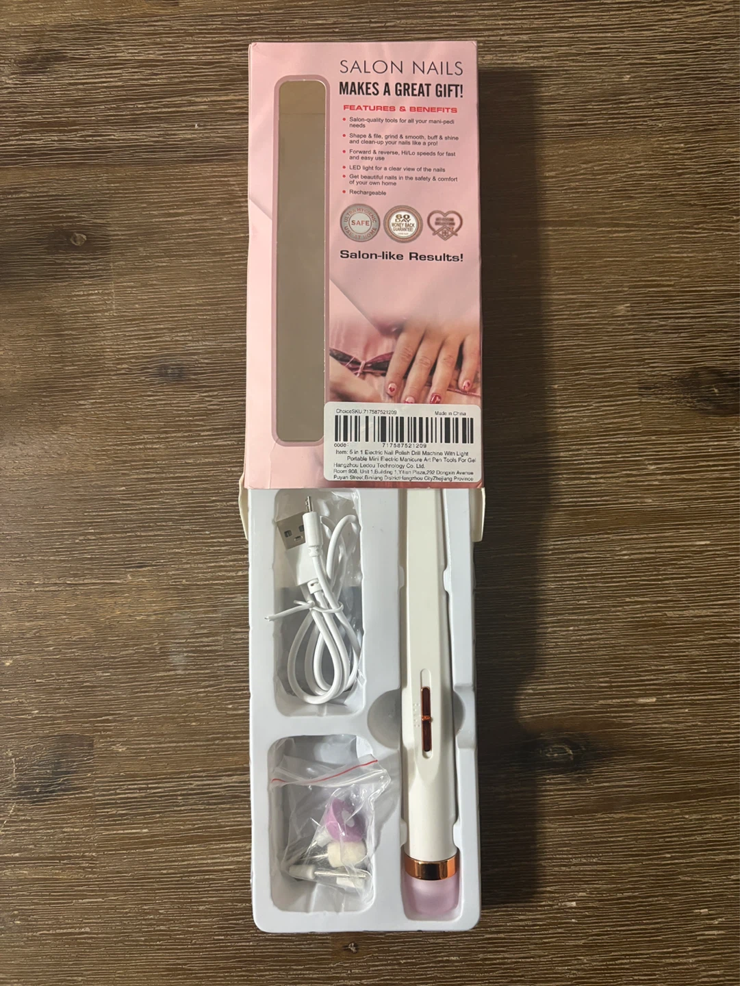 5-in-1 Electric Manicure and Pedicure Machine
