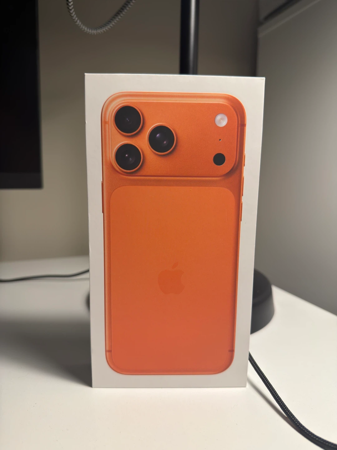 (BOX ONLY) iPhone 17 Pro Max Box Orange
