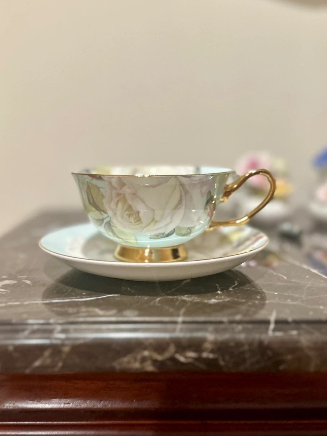 Teacup and Saucer Set - photo 2