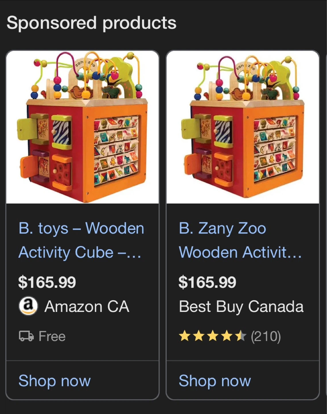B. Zany Zoo Wooden Activity Cube - photo 4