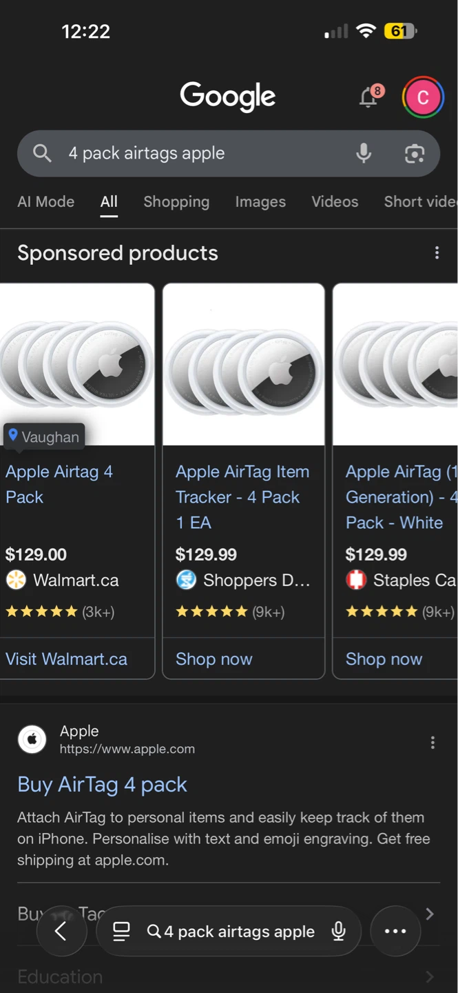 Apple AirTag 4 Pack - photo 3