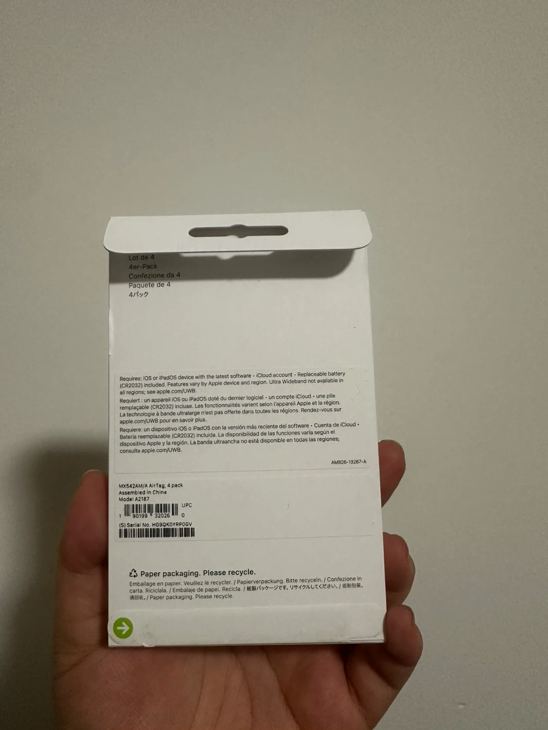 Apple AirTag 4 Pack - photo 2