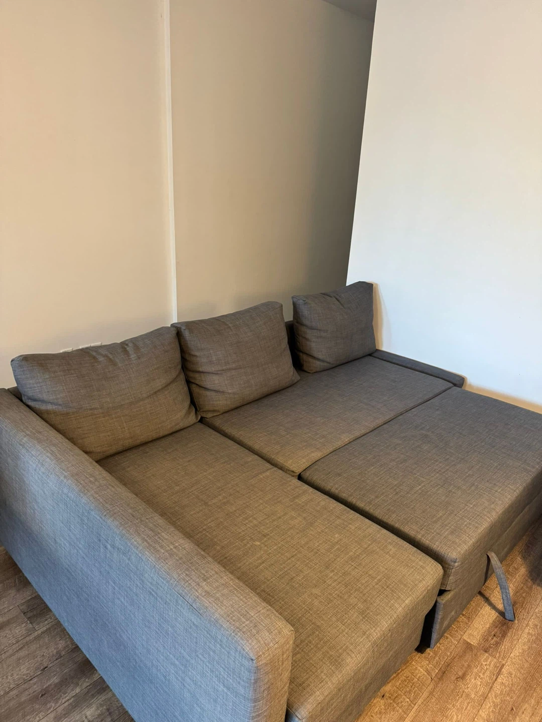 Grey Sofa Bed with storage- IKEA
