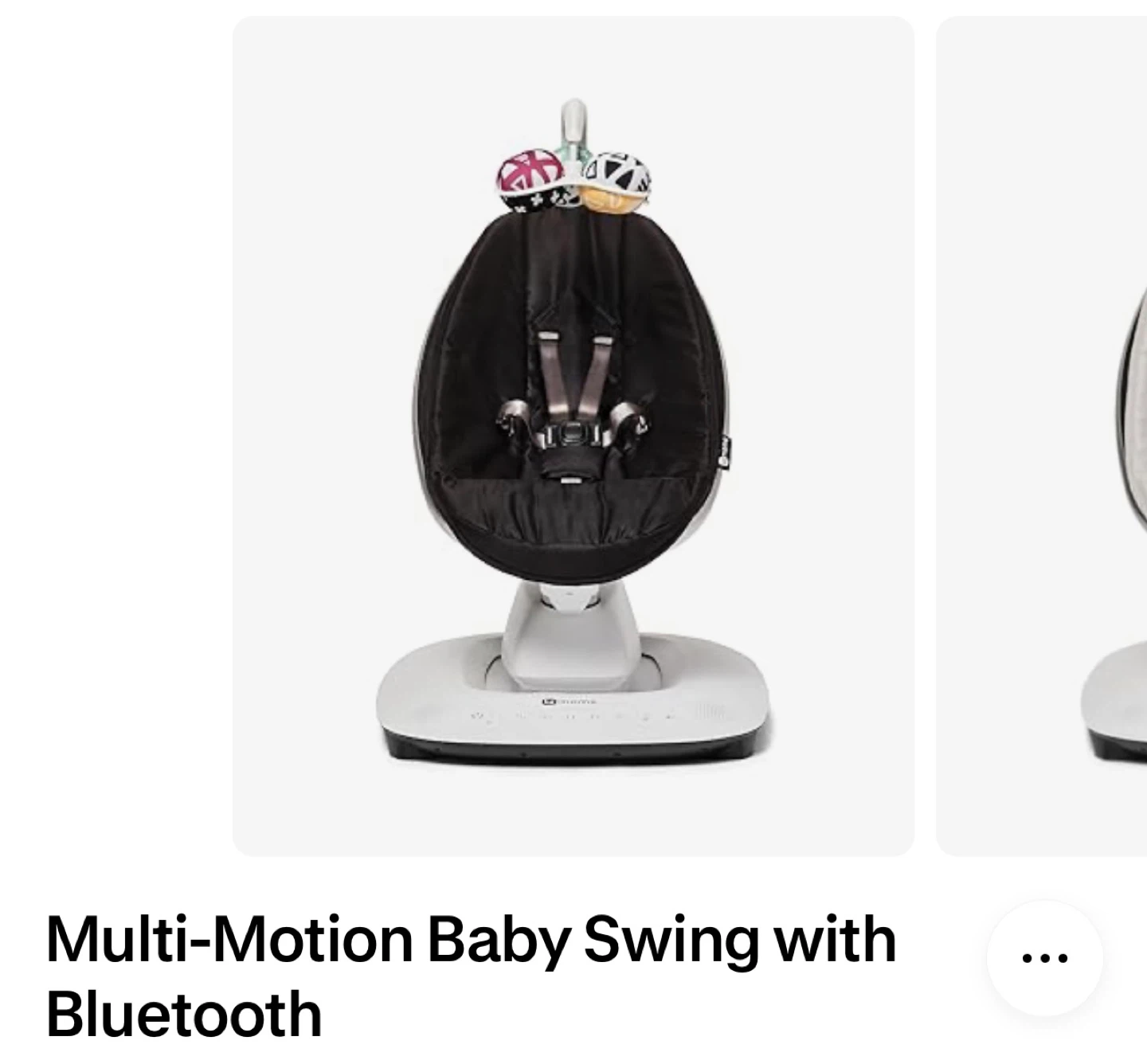 4moms mamaRoo Multi-Motion Baby Swing with Bluetooth - photo 3