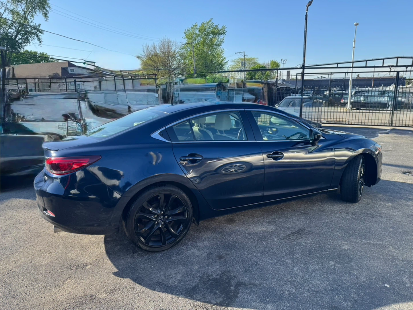 Blue Mazda 6 Sedan - photo 2