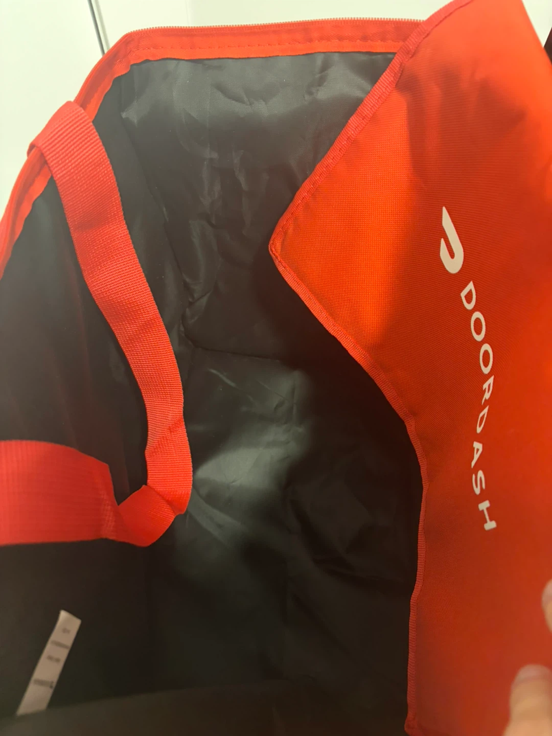 Red Doordash Insulated Delivery Bag - photo 3