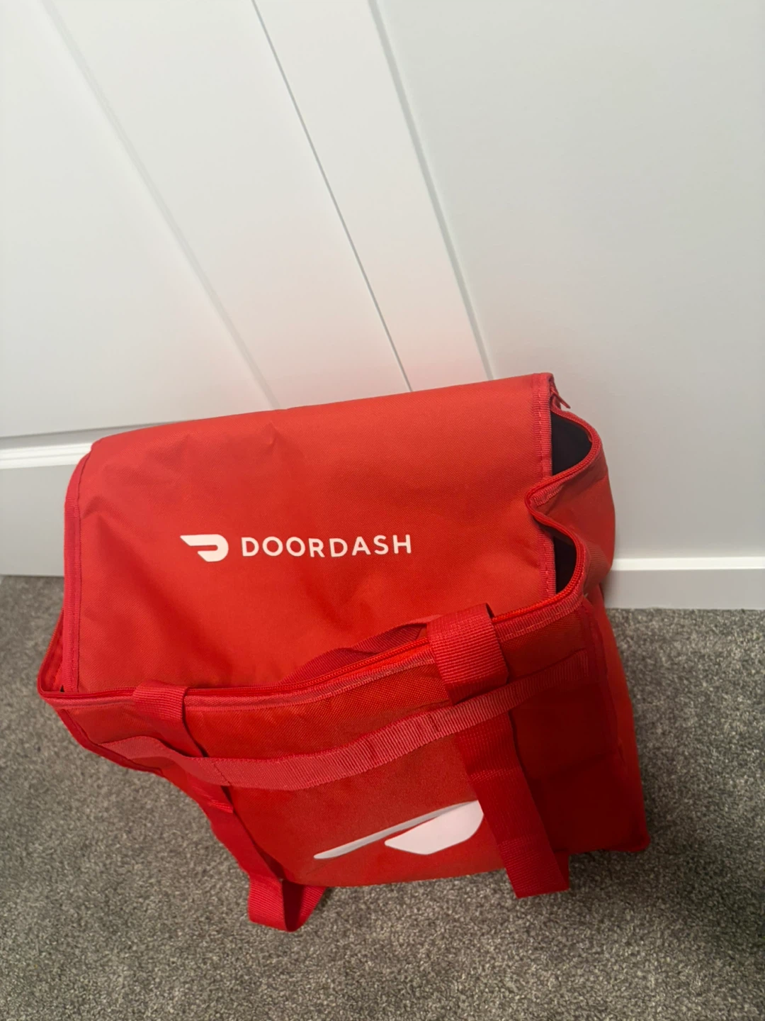 Red Doordash Insulated Delivery Bag - photo 2