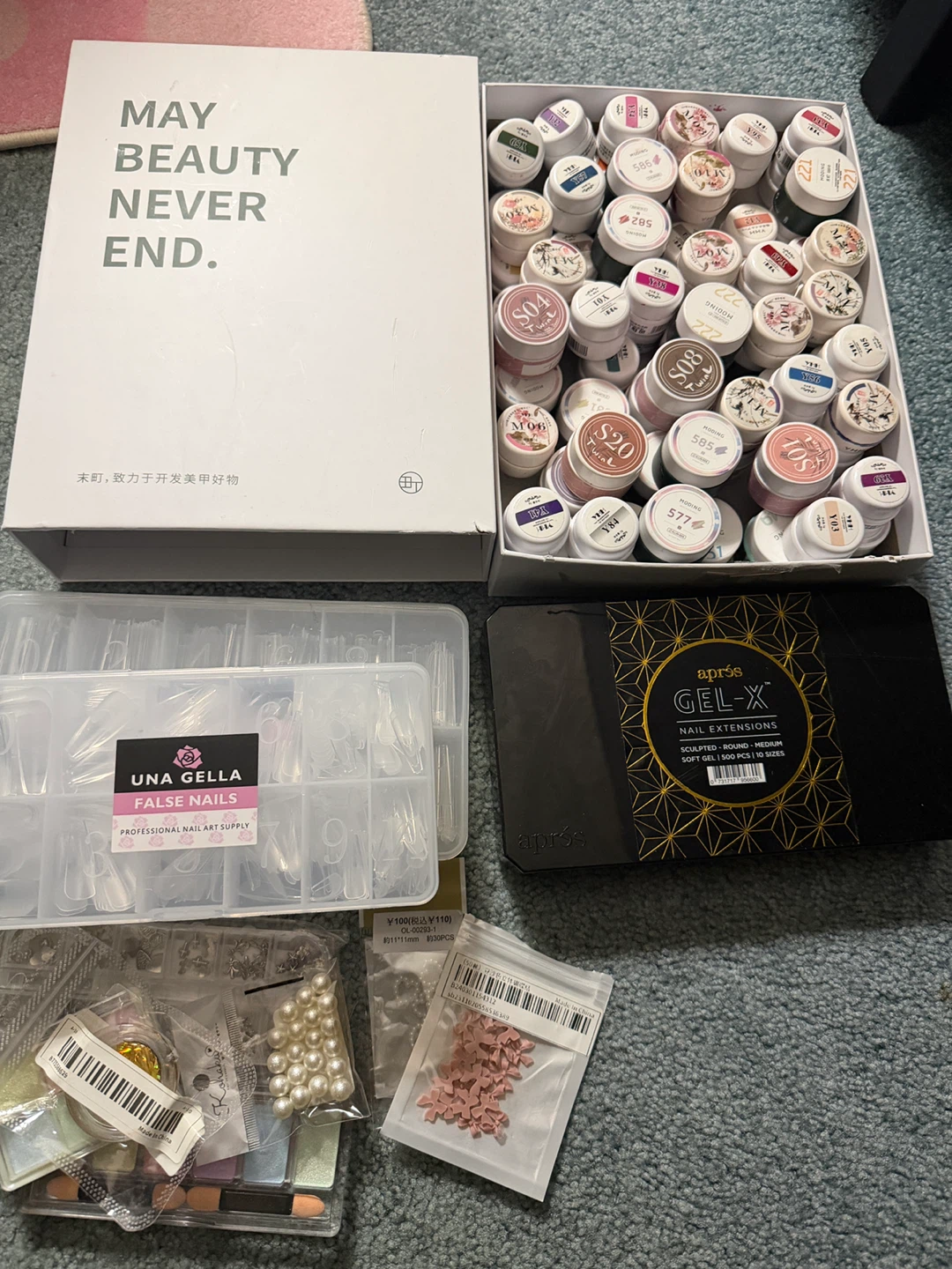Gel Nail Polish & Nail Art Supplies Kit