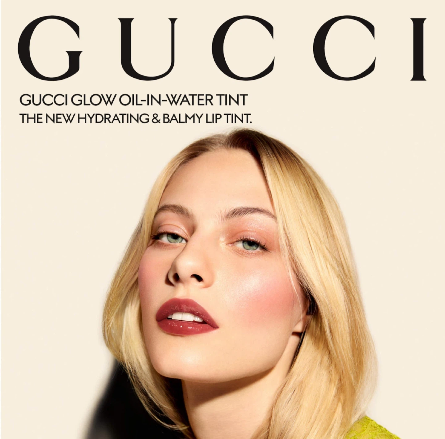 Mini GUCCI Glow Oil-In-Water Lip Tint 1 g - 217 Valeria Rose