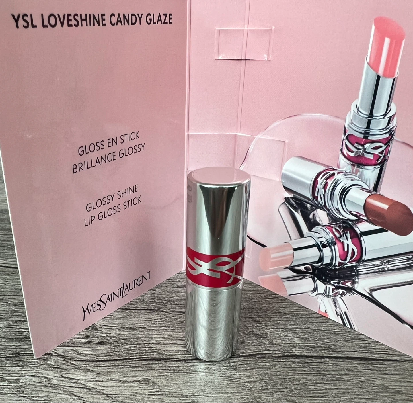 Mini Yves Saint Laurent YSL Loveshine Candy Glaze Lip Gloss 1 g
