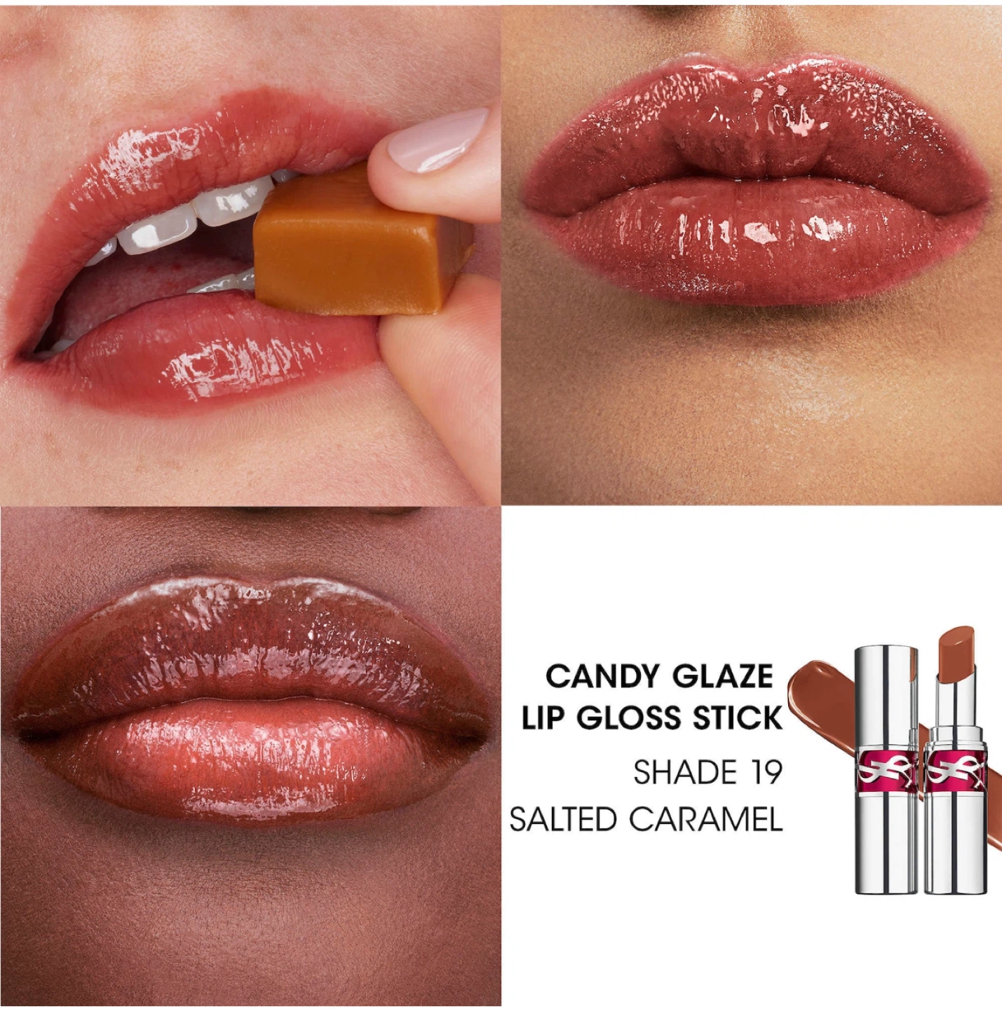 Mini Yves Saint Laurent YSL Loveshine Candy Glaze Lip Gloss 1 g - photo 5