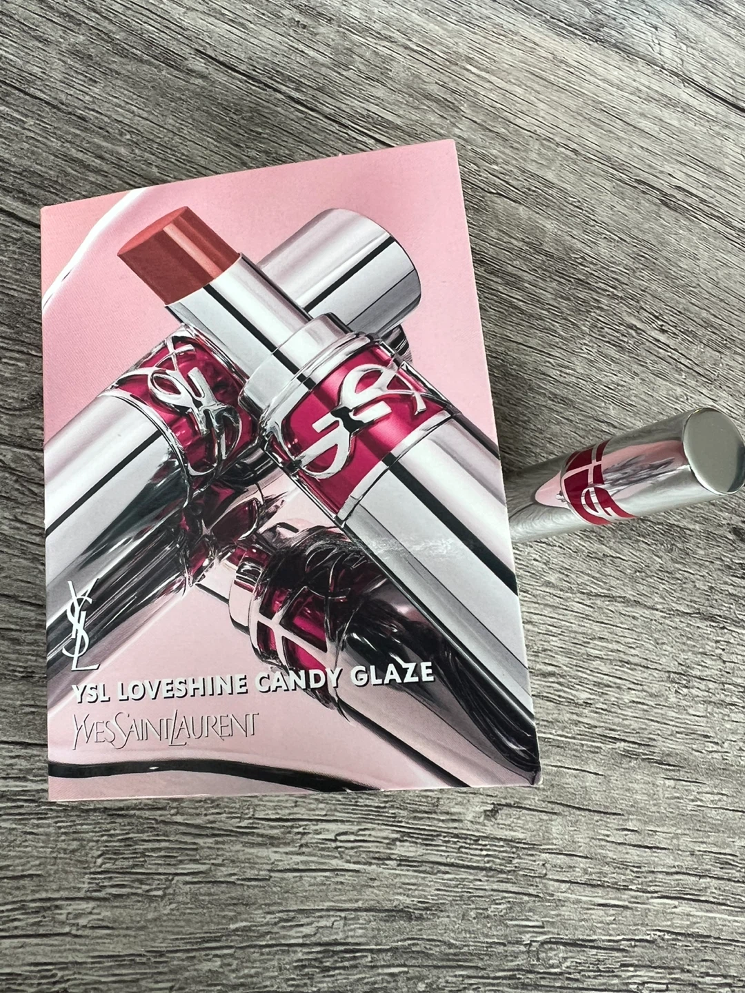 Mini Yves Saint Laurent YSL Loveshine Candy Glaze Lip Gloss 1 g - photo 4