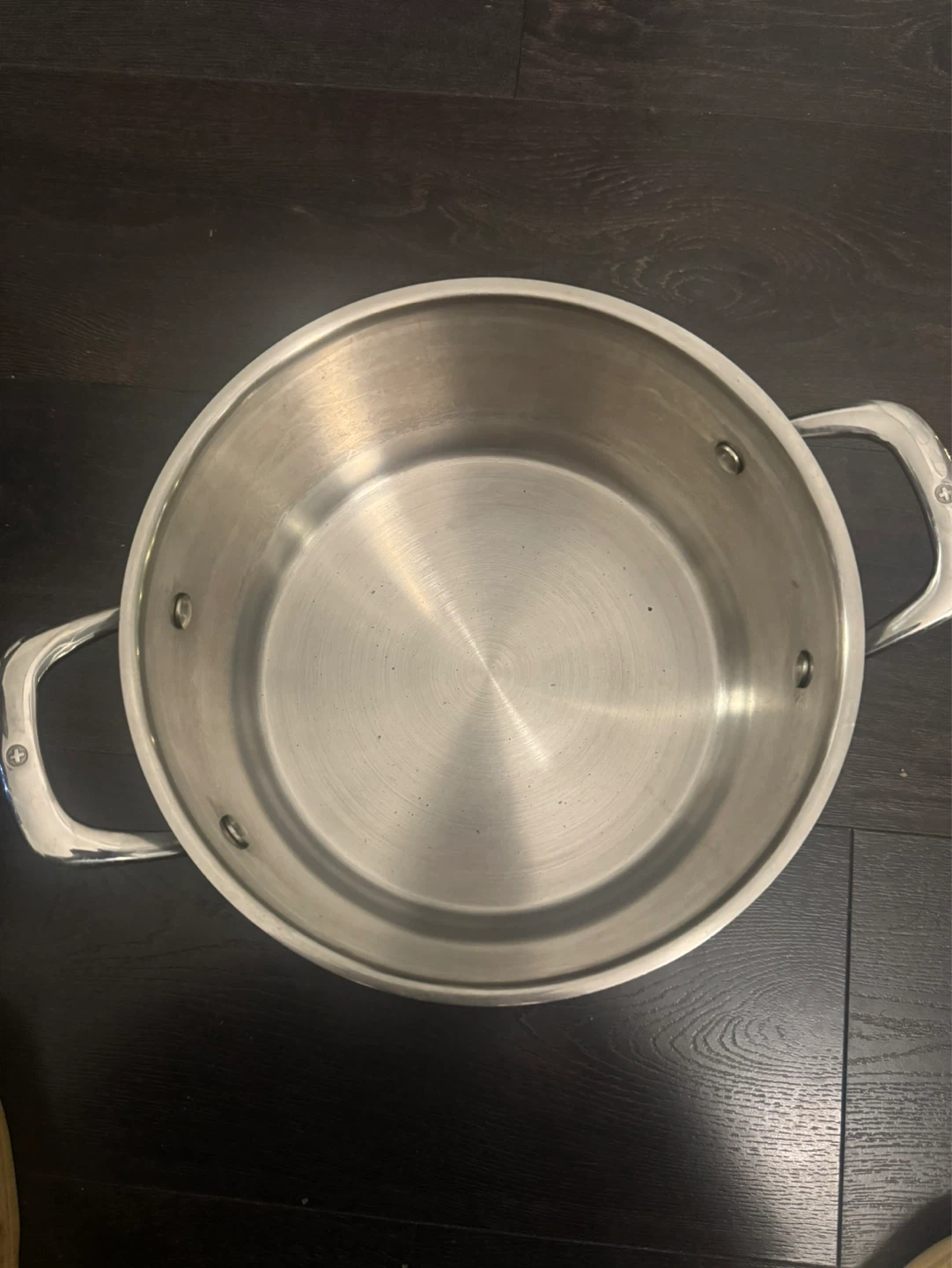 Swiss Diamond 5.3 QT Stainless Steel Soup Pot & Glass Lid - photo 3