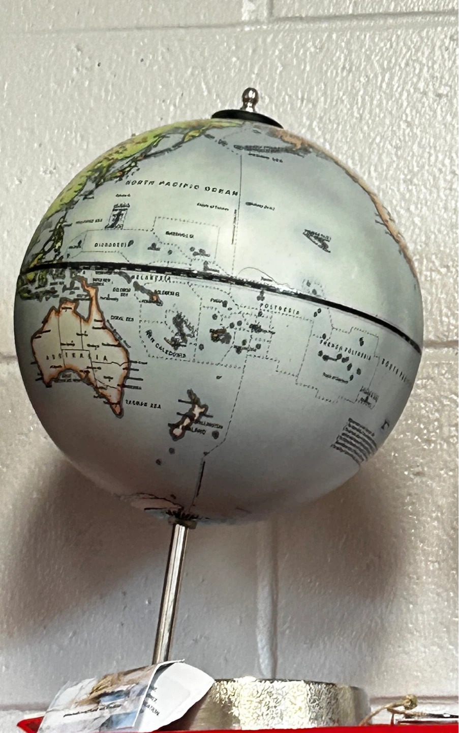 Vintage Globe Desk Accessory