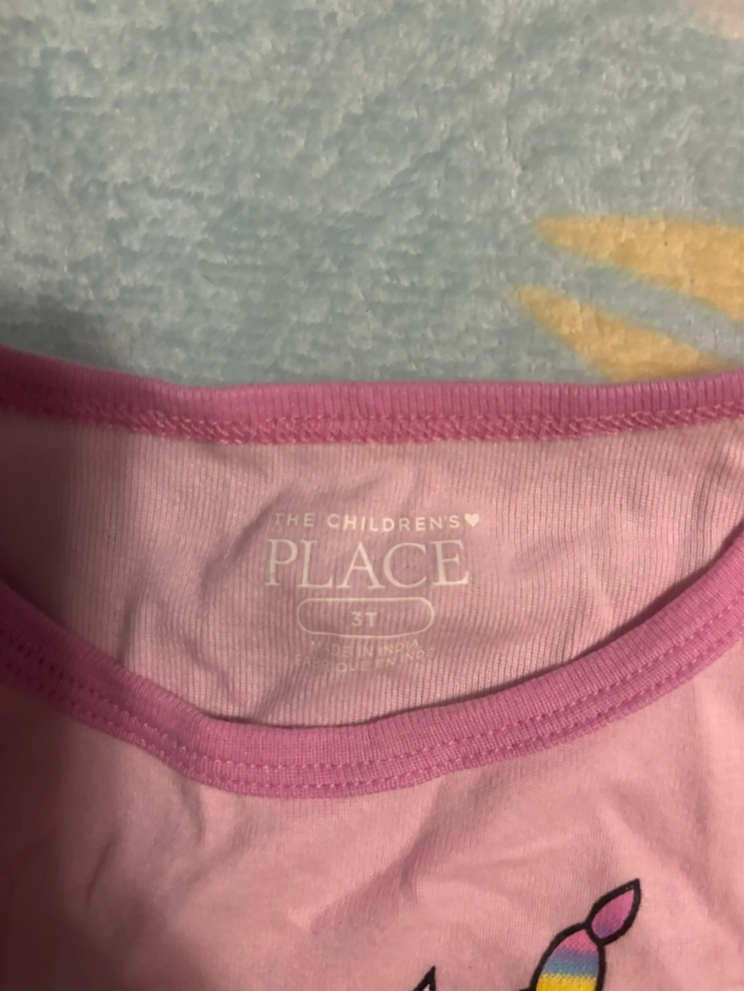 The Children's Place Unicorn Pajamas Size 3T - photo 2