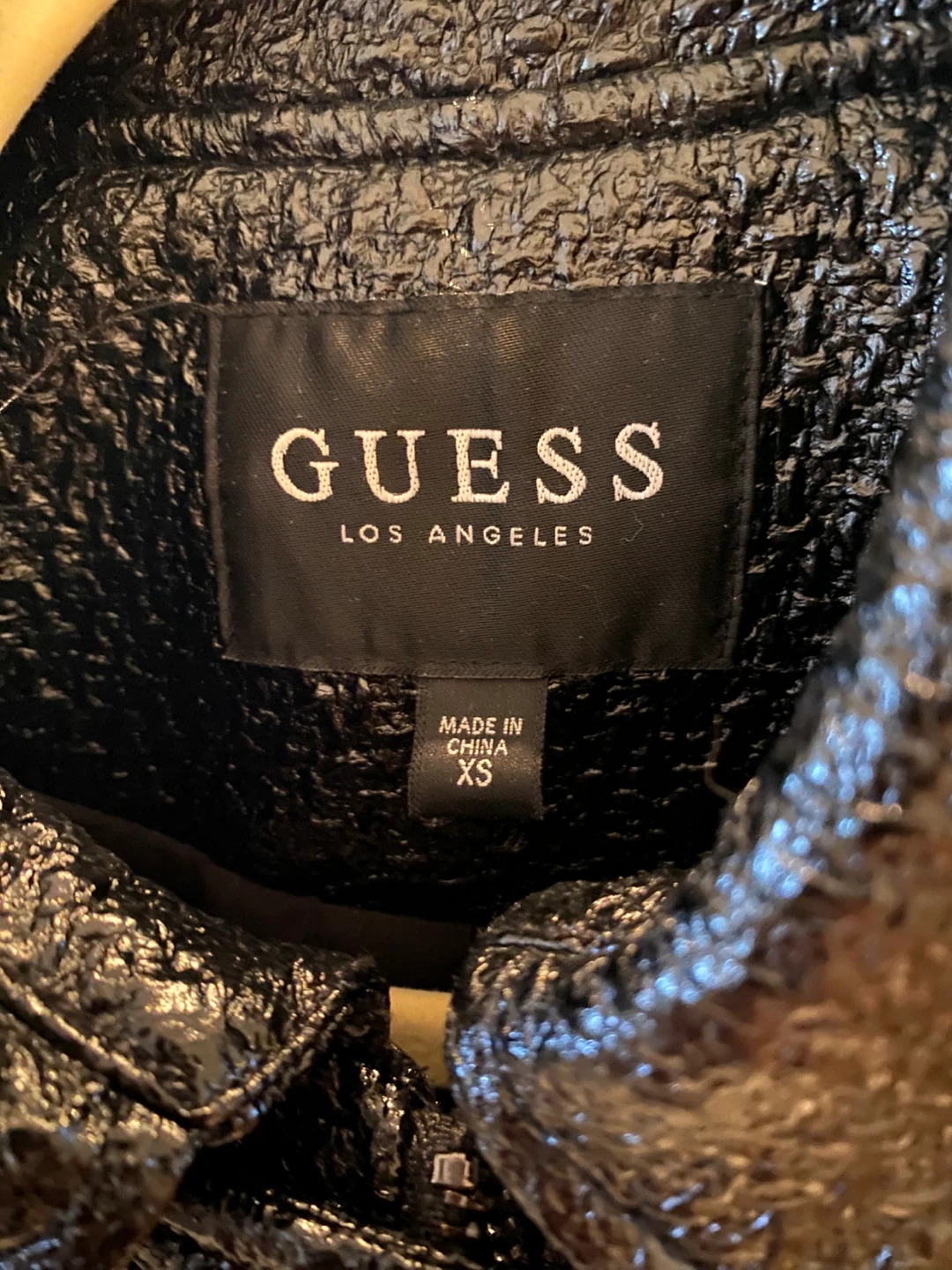 Vintage Style Guess Los Angeles Women’s  Faux Leather Jacket 🌱 - photo 3