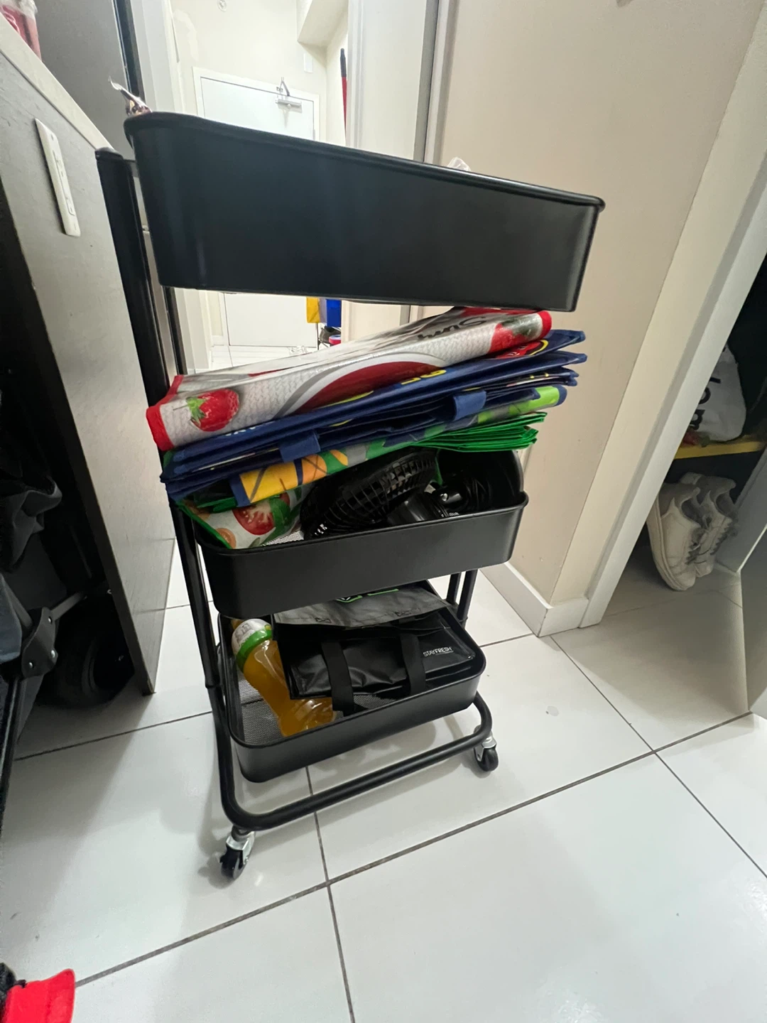 3-Tier Rolling Utility Cart - photo 3