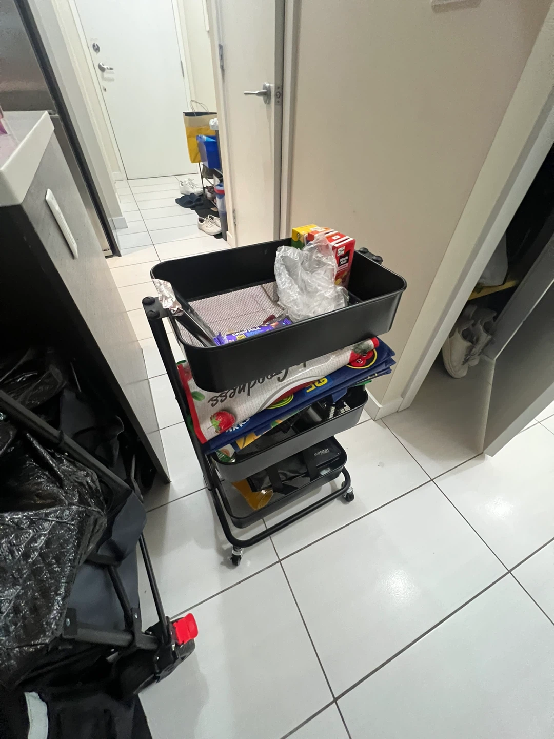 3-Tier Rolling Utility Cart - photo 2