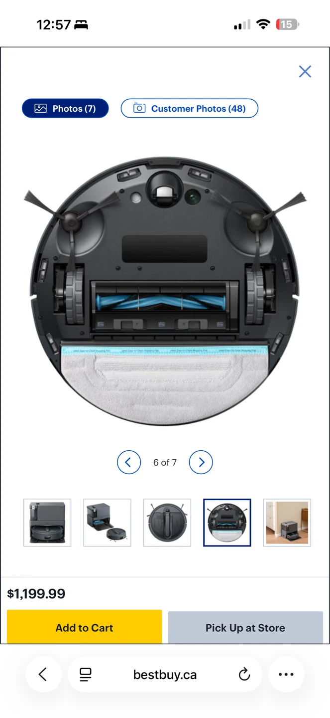 ECOVACS Cube Pro Robot Vacuum & Mop with Auto-Clean Station 🔥 - photo 4