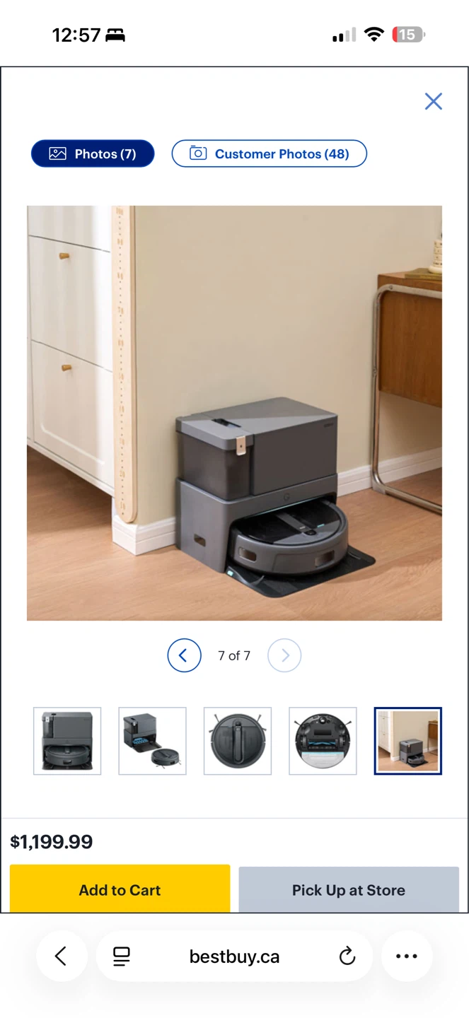 ECOVACS Cube Pro Robot Vacuum & Mop with Auto-Clean Station 🔥 - photo 5