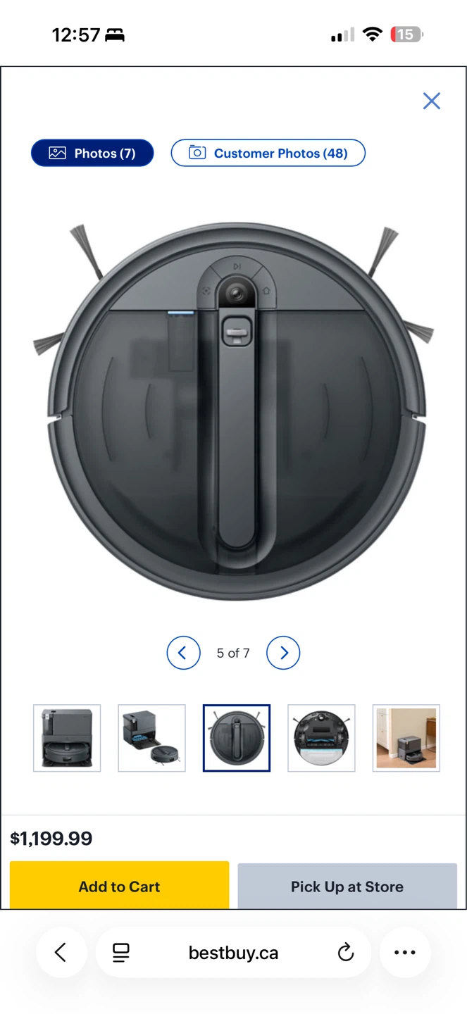 ECOVACS Cube Pro Robot Vacuum & Mop with Auto-Clean Station 🔥 - photo 3