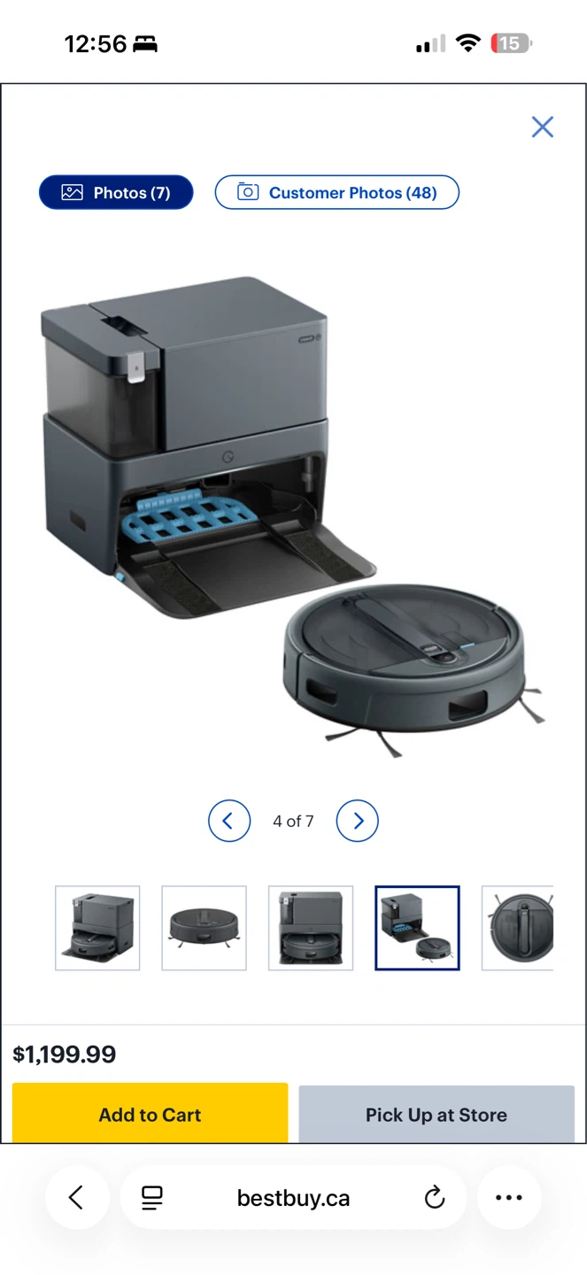 ECOVACS Cube Pro Robot Vacuum & Mop with Auto-Clean Station 🔥 - photo 2