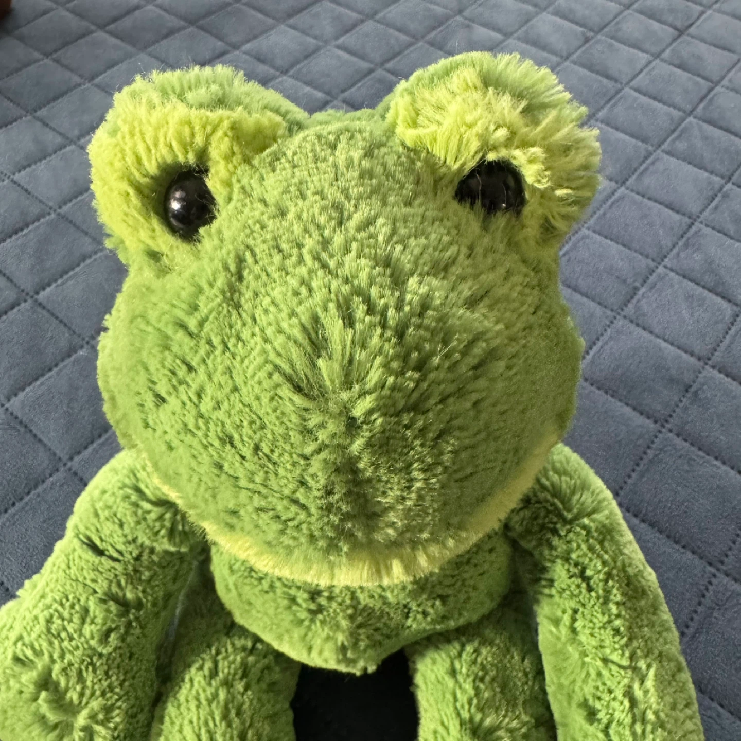 Aurora Green Frog Plush Animal Soft Toy Floppy Plush - photo 2