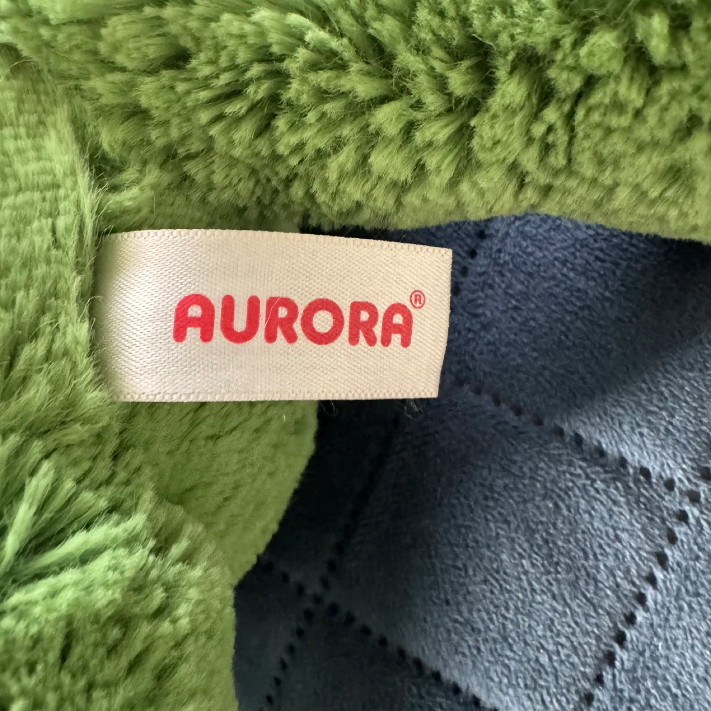 Aurora Green Frog Plush Animal Soft Toy Floppy Plush - photo 3
