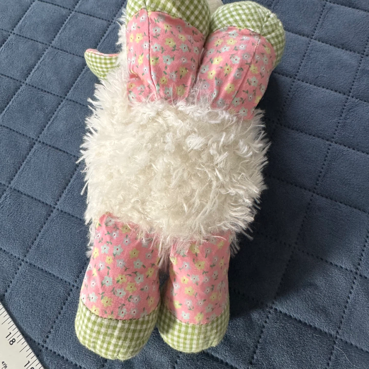 Ganz Frolicky Lamb Plush Stuffed Animal Floral Soft Toy HE9917 - photo 3
