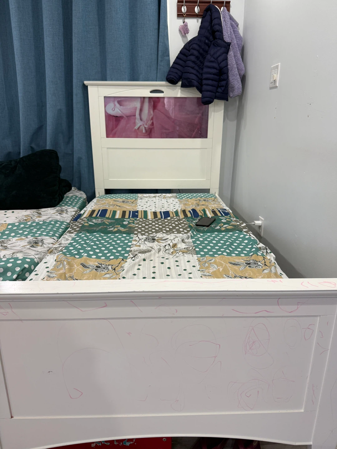 White Twin Bed Frame