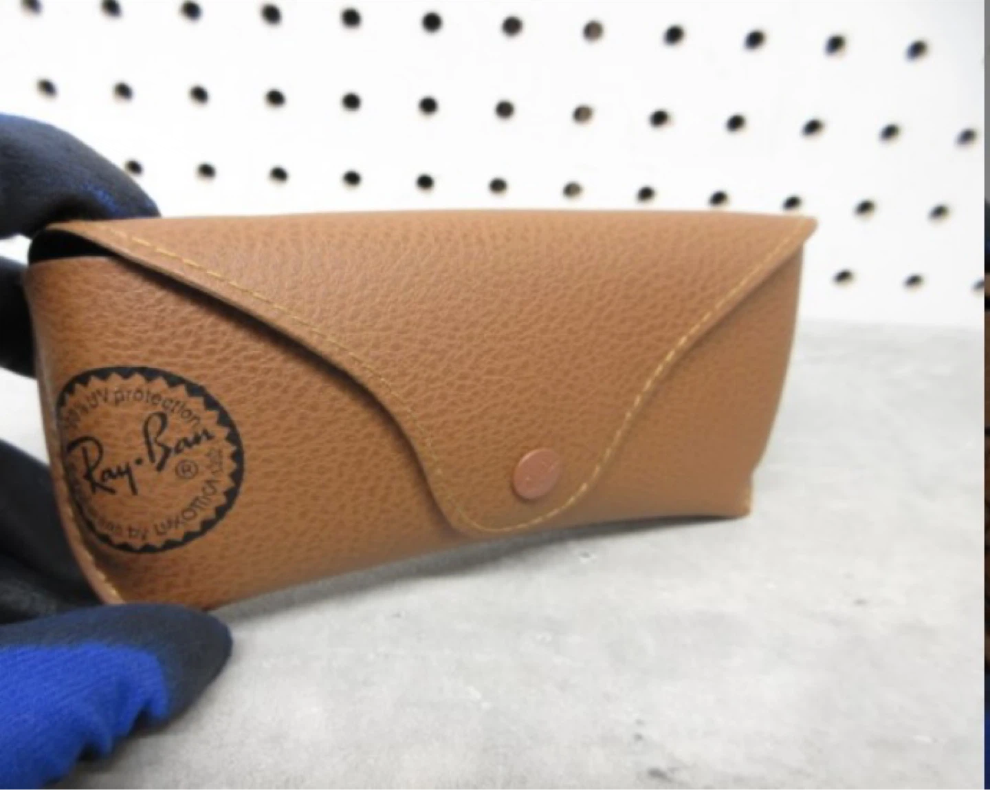 Brand new Ray-Ban Blaze Sunglasses Gold Frame Brown Lens - photo 3