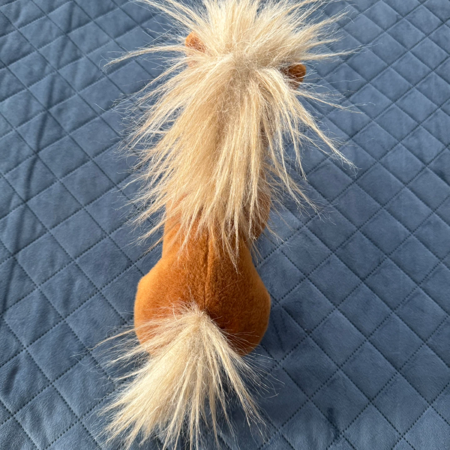 Aurora Brown Horse Pony Plush Animal Blonde Mane Soft Toy - photo 2