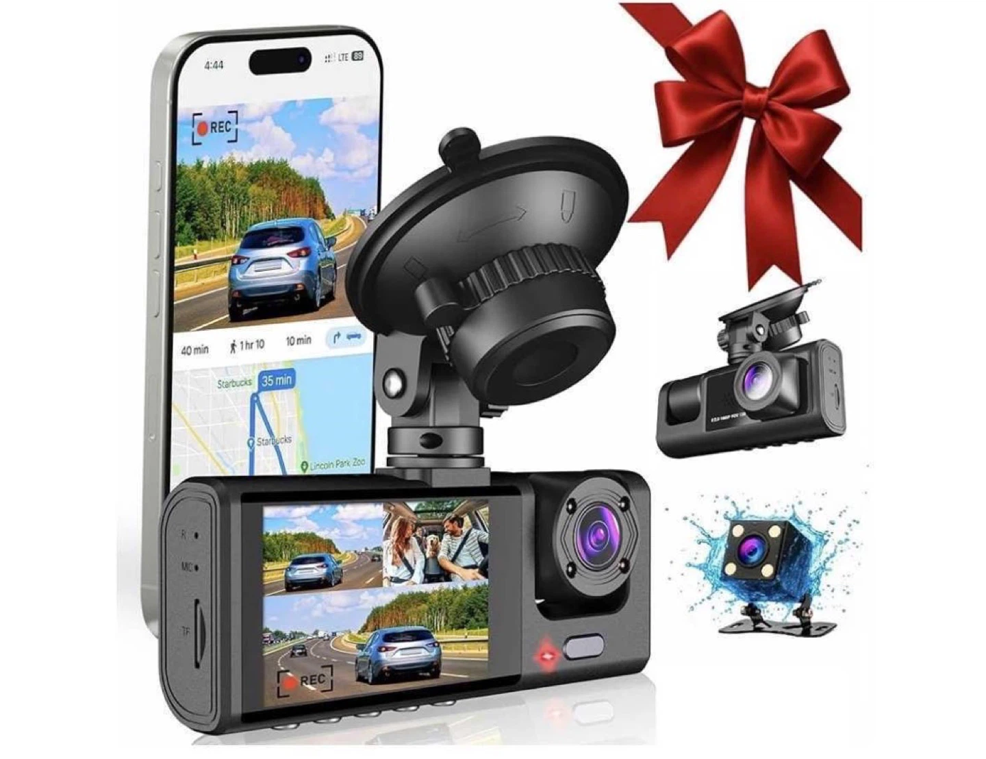 AUREON Car Camera Dash Cam 1080P FHD